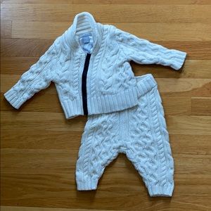 Banana republic mini sweater set 3-6 months